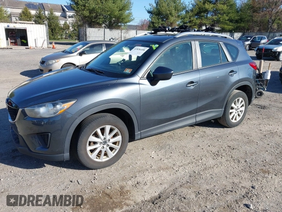 2013 Mazda CX-5 Sport z VIN JM3KE4BE3D0141748, wystawiony jako IAAI lot #41836498 z przebiegiem 163 118 mil mil oraz . Historia ofert i sprzedaży dostępna na DreamBid. Obrazek 2.
