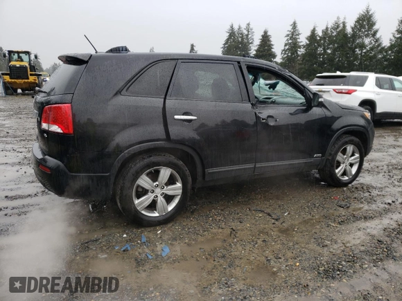 2013 Kia Sorento EX with VIN 5XYKUDA63DG351184, listed as a Copart auction lot 46623205 with 126,102 mi miles and Salvage Title. Bid and sale history available at carsss.com. Image 3.