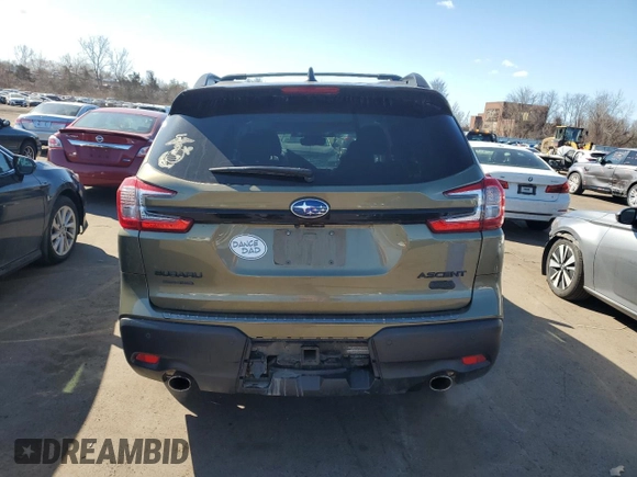 2023 Subaru Ascent Onyx with VIN 4S4WMAHD3P3420089, listed as a Copart auction lot 50316235 with 31,927 mi miles and Salvage title. Bid and sale history available at DreamBid. Image 6.