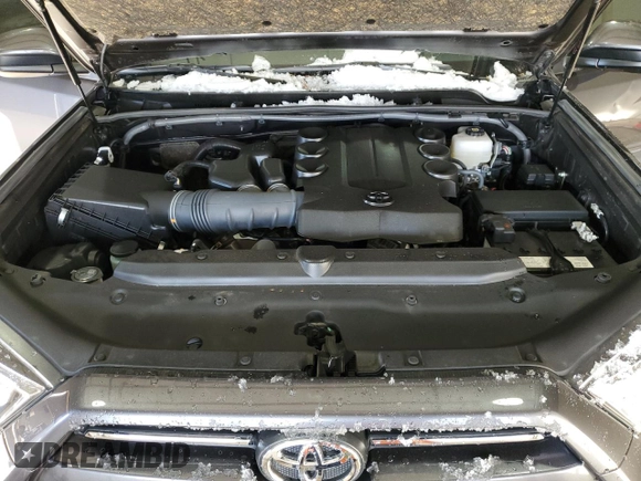 2023 Toyota 4Runner SR5 with VIN JTEMU5JRXP6210446, listed as a Copart auction lot 41521225 with 18,004 mi miles and Salvage title. Bid and sale history available at DreamBid. Image 12.