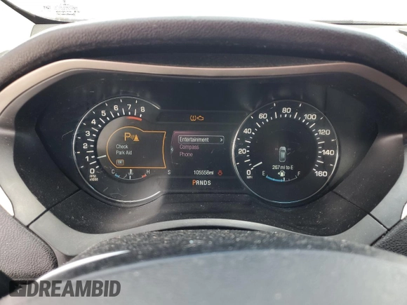 2016 Lincoln MKZ with VIN 3LN6L2G9XGR613590, listed as a Copart auction lot 50396815 with 105,558 mi miles and Salvage Title. Bid and sale history available at DreamBid. Image 9.