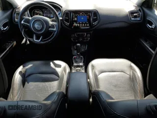 2018 Jeep Compass Limited with VIN 3C4NJDCB8JT457960, listed as a Copart auction lot 61645855 with 43,345 mi miles and Salvage title. Bid and sale history available at DreamBid. Image 8.