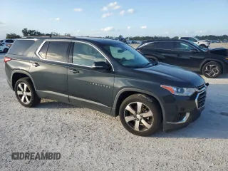 2019 Chevrolet Traverse LT z VIN 1GNERHKW0KJ140775, wystawiony jako Copart lot #48536735 z przebiegiem 213 755 mil mil oraz Nie do naprawy • Non repairable. Historia ofert i sprzedaży dostępna na DreamBid. Obrazek 4.