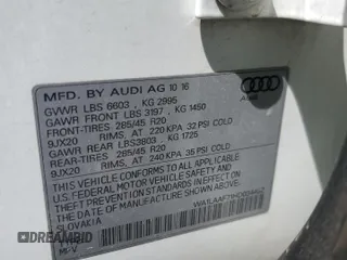 2017 Audi Q7 Premium Plus z VIN WA1LAAF71HD034452, wystawiony jako Copart lot #64116545 z przebiegiem 85 171 mil mil oraz Czysty tytuł • Clean title. Historia ofert i sprzedaży dostępna na DreamBid. Obrazek 14.