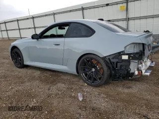 2023 BMW M2 with VIN 3MF13DM05P8D11918, listed as a Copart auction lot 70206814 with 6,466 mi miles and Salvage Title. Bid and sale history available at carsss.com. Image 2.