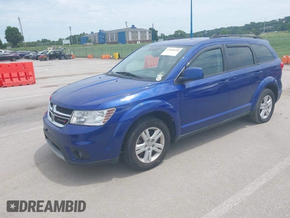 2012 Dodge Journey SXT with VIN 3C4PDCBB0CT323362, listed as a IAAI auction lot 42528338 with 187,995 mi miles and . Bid and sale history available at DreamBid. Image 2.