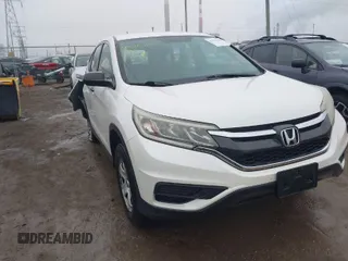 2016 Honda CR-V LX with VIN 5J6RM4H37GL013347, listed as a IAAI auction lot 41525708 with 135,497 mi miles. Bid and sale history available at carsss.com. Image 1.