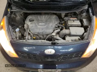 2013 Kia Rio LX with VIN KNADM5A33D6808385, listed as a Copart auction lot 53252465 with 247,651 mi miles and Clean Title. Bid and sale history available at carsss.com. Image 11.