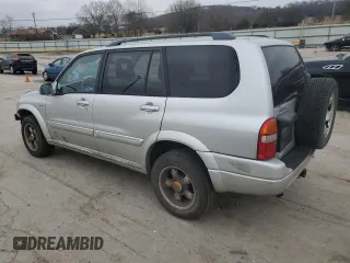 2002 Suzuki XL-7 Standard with VIN JS3TX92V124112454, listed as a Copart auction lot 43611355 with 182,636 mi miles and Salvage Title. Bid and sale history available at carsss.com. Image 2.