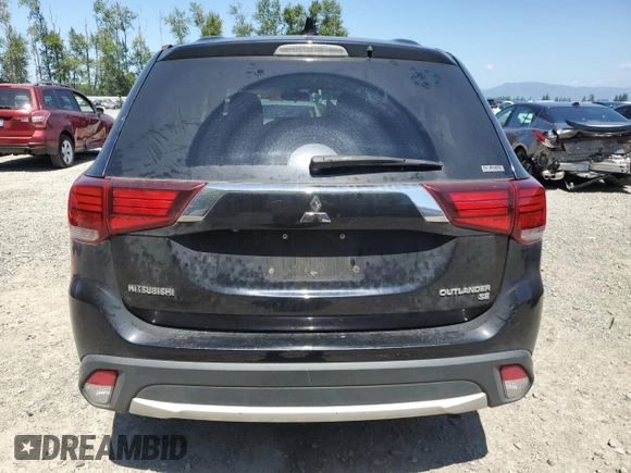 2018 Mitsubishi Outlander ES with VIN JA4AZ3A36JZ041387, listed as a Copart auction lot 65187715 with 132,876 mi miles and Salvage title. Bid and sale history available at DreamBid. Image 6.
