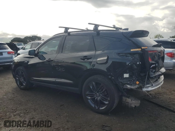 2020 Acura RDX w/A-Spec Pkg with VIN 5J8TC2H61LL032260, listed as a Copart auction lot 51280765 with 88,568 mi miles and Salvage title. Bid and sale history available at DreamBid. Image 2.