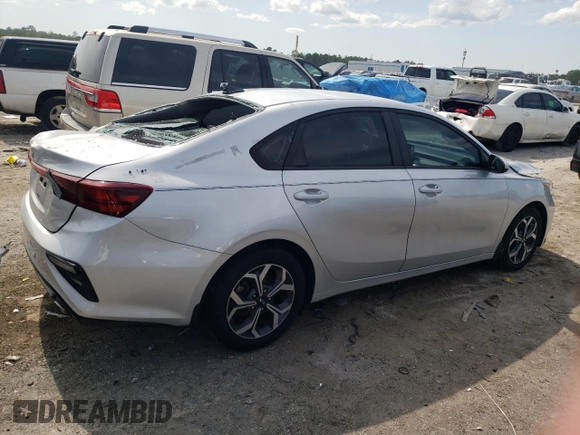 2021 Kia Forte LXS with VIN 3KPF24AD2ME290798, listed as a Copart auction lot 61677625 with 100,333 mi miles and Non repairable. Bid and sale history available at DreamBid. Image 3.