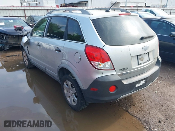 2012 Chevrolet Captiva Sport LS with VIN 3GNAL2EK9CS581312, listed as a IAAI auction lot 42090431 with 152,959 mi miles. Bid and sale history available at carsss.com. Image 3.
