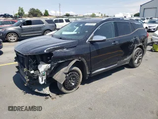 2020 GMC Terrain Denali with VIN 3GKALXEX2LL149113, listed as a Copart auction lot 60056695 with 67,906 mi miles and Salvage title. Bid and sale history available at DreamBid. Image 1.
