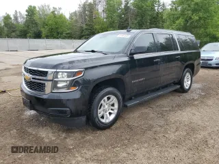 2018 Chevrolet Suburban LS with VIN 1GNSKGKC6JR370652, listed as a Copart auction lot 61451635 with 274,463 mi miles and Salvage title. Bid and sale history available at DreamBid. Image 1.