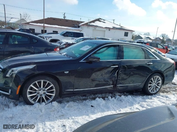 2017 Cadillac CT6 Premium Luxury AWD with VIN 1G6KF5RS7HU136058, listed as a IAAI auction lot 41330557 with NaN miles. Bid and sale history available at carsss.com. Image 14.