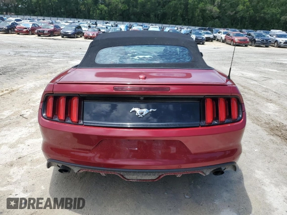 2017 Ford Mustang EcoBoost Premium with VIN 1FATP8UH1H5339393, listed as a Copart auction lot 55913985 with 84,872 mi miles and Salvage title. Bid and sale history available at DreamBid. Image 6.