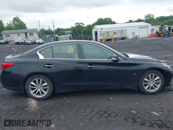 2014 Infiniti Q50 Premium z VIN JN1BV7AR3EM697330, wystawiony jako IAAI lot #42536087 z przebiegiem 231 222 mil mil oraz . Historia ofert i sprzedaży dostępna na DreamBid. Obrazek 13.