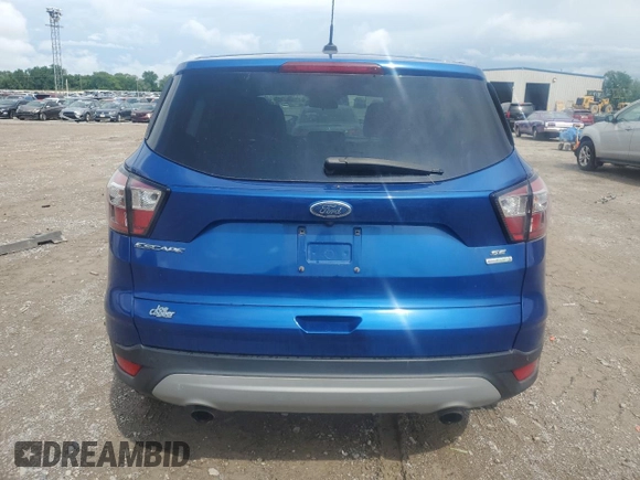 2017 Ford Escape SE with VIN 1FMCU0GD7HUE92097, listed as a Copart auction lot 55050075 with 72,200 mi miles and Clean Title. Bid and sale history available at carsss.com. Image 6.