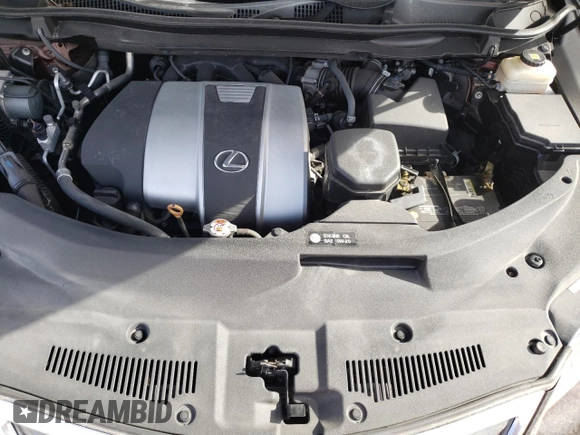 2017 Lexus RX with VIN 2T2ZZMCA5HC077517, listed as a Copart auction lot 69081722 with 42,643 mi miles. Bid and sale history available at carsss.com. Image 12.