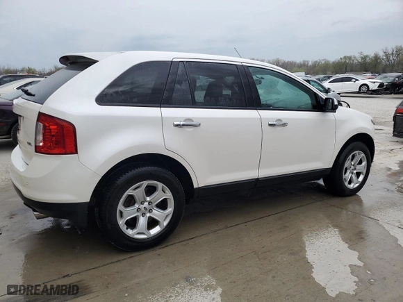 2011 Ford Edge SEL with VIN 2FMDK3JC2BBB53725, listed as a Copart auction lot 51054175 with 117,145 mi miles and Salvage Title. Bid and sale history available at carsss.com. Image 3.