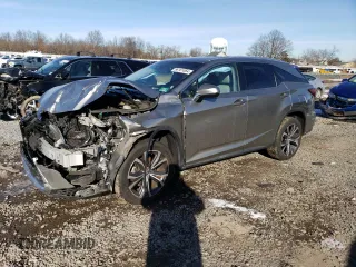 2018 Lexus RX with VIN JTJDZKCA0J2010005, listed as a Copart auction lot 86161064 with 76,785 mi miles and Salvage Title. Bid and sale history available at carsss.com. Image 1.