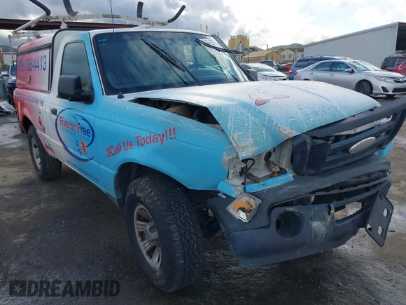 2009 Ford Ranger XL z VIN 1FTYR10DX9PA25560, wystawiony jako IAAI lot #41239225 z przebiegiem 262 920 mil mil oraz . Historia ofert i sprzedaży dostępna na DreamBid. Obrazek 1.