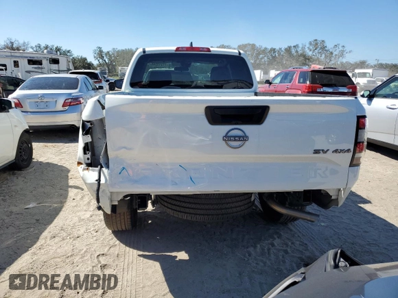 2023 Nissan Frontier S z VIN 1N6ED1CMXPN609671, wystawiony jako Copart lot #77313244 z przebiegiem 38 243 mil mil oraz Szkoda całkowita • Salvage title. Historia ofert i sprzedaży dostępna na DreamBid. Obrazek 6.