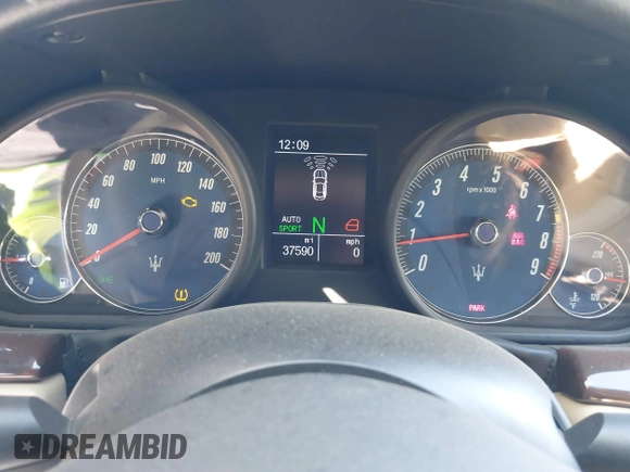 2009 Maserati GranTurismo с VIN ZAMHL45A390047969, выставлен на аукционе IAAI как лот 41864637 с пробегом 37 590 миль миль и . История ставок и продаж доступна на DreamBid. Изображение 7.