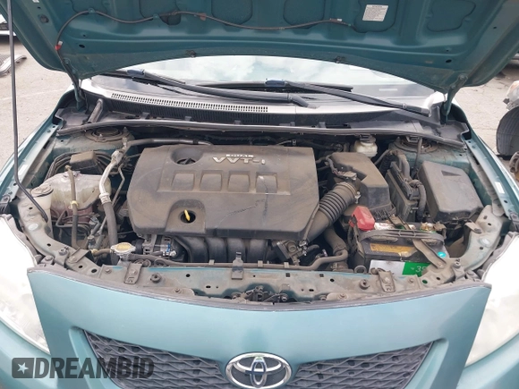 2009 Toyota Corolla with VIN 1NXBU40E49Z122815, listed as a IAAI auction lot 42110854 with 46,219 mi miles. Bid and sale history available at carsss.com. Image 10.