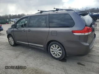 2013 Toyota Sienna LE with VIN 5TDJK3DC9DS049835, listed as a Copart auction lot 50338875 with 209,185 mi miles and Salvage Title. Bid and sale history available at carsss.com. Image 2.