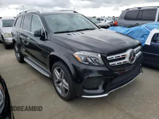 2017 Mercedes-Benz GLS 550 with VIN 4JGDF7DE0HA973881, listed as a Copart auction lot 73642754 with Not Provided miles and Salvage Title. Bid and sale history available at DreamBid. Image 1.