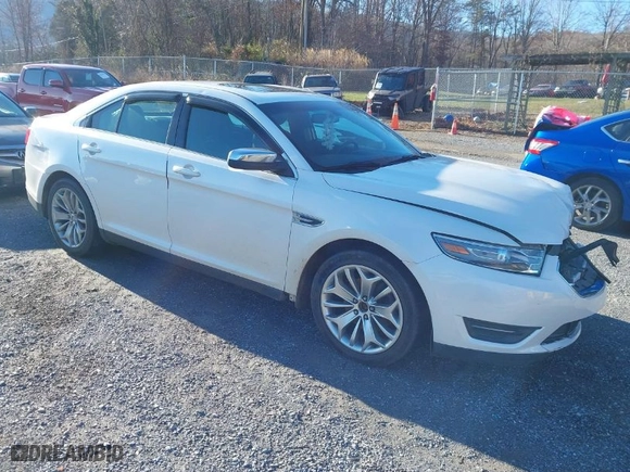 2013 Ford Taurus Limited with VIN 1FAHP2F82DG131585, listed as a IAAI auction lot 41076163 with 134,916 mi miles. Bid and sale history available at carsss.com. Image 1.