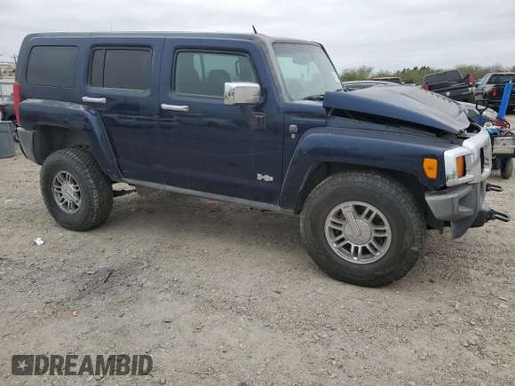 2007 Hummer H3 SUV z VIN 5GTDN13E278172227, wystawiony jako Copart lot #46125835 z przebiegiem 201 011 mil mil oraz Szkody całkowita. Historia ofert i sprzedaży dostępna na DreamBid. Obrazek 4.