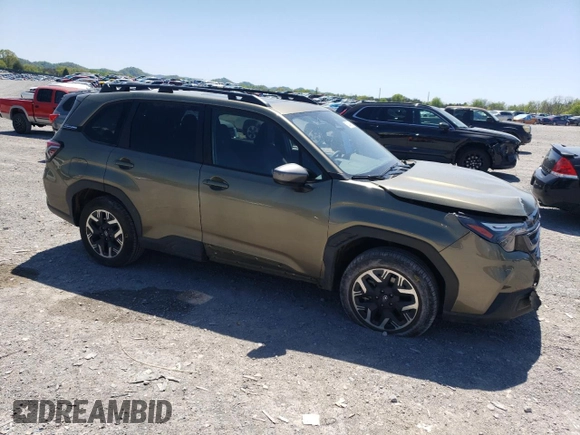 2025 Subaru Forester Premium с VIN JF2SLDBC4SH406965, выставлен на аукционе Copart как лот 53324995 с пробегом 8 341 миль миль и Списание • Salvage title. История ставок и продаж доступна на DreamBid. Изображение 4.