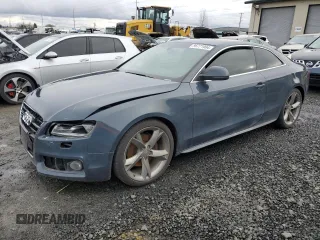 2009 Audi A5 with VIN WAUDK78T79A025128, listed as a Copart auction lot 86771994 with 0 mi miles and Salvage Title. Bid and sale history available at carsss.com. Image 1.