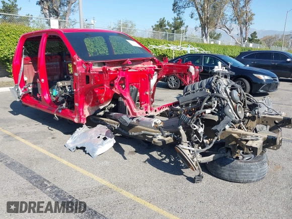 2021 Chevrolet Silverado 1500 RST with VIN 1GCPWDED0MZ311994, listed as a IAAI auction lot 42002312 with Not Provided miles. Bid and sale history available at carsss.com. Image 1.