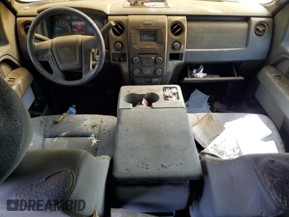 2014 Ford F-150 XL with VIN 1FTFW1EF7EKF51839, listed as a Copart auction lot 62570825 with 235,238 mi miles and Salvage title. Bid and sale history available at DreamBid. Image 8.
