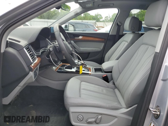 2022 Audi Q5 S line Premium Plus with VIN WA1EAAFY6N2134605, listed as a Copart auction lot 59351045 with 30,479 mi miles and Salvage title. Bid and sale history available at DreamBid. Image 7.