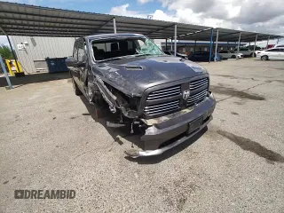 2017 Ram 1500 Sport with VIN 1C6RR6MT1HS637457, listed as a Copart auction lot 56231025 with 62,868 mi miles and Salvage title. Bid and sale history available at DreamBid. Image 13.