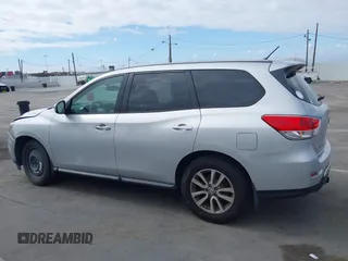 2015 Nissan Pathfinder S with VIN 5N1AR2MN2FC643352, listed as a IAAI auction lot 42065631 with 82,725 mi miles. Bid and sale history available at carsss.com. Image 13.