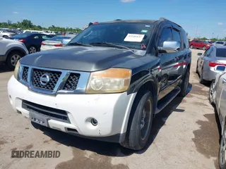 2009 Nissan Armada SE z VIN 5N1BA08D69N608372, wystawiony jako IAAI lot #42245437 z przebiegiem 232 791 mil mil oraz . Historia ofert i sprzedaży dostępna na DreamBid. Obrazek 2.