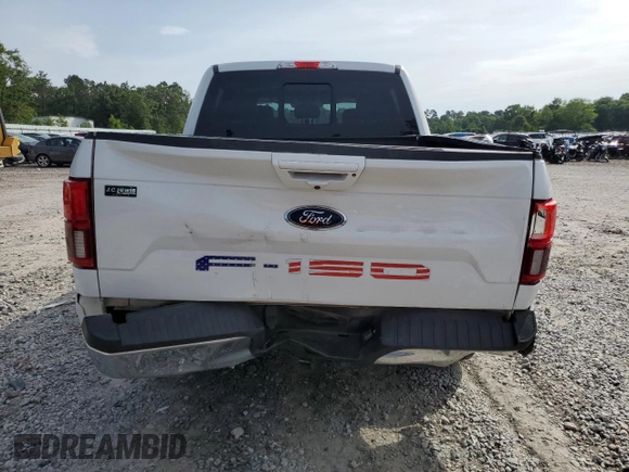 2020 Ford F-150 XL с VIN 1FTEW1C56LFA97465, выставлен на аукционе Copart как лот 57392655 с пробегом 84 658 миль миль и Списание • Salvage title. История ставок и продаж доступна на DreamBid. Изображение 6.