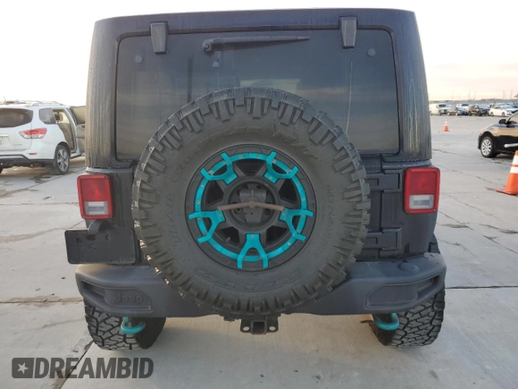 2017 Jeep Wrangler Unlimited Rubicon Recon with VIN 1C4HJWFG0HL558416, listed as a Copart auction lot 88950895 with 115,425 mi miles and Clean title. Bid and sale history available at DreamBid. Image 6.