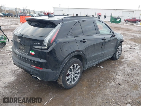 2021 Cadillac XT4 AWD Sport with VIN 1GYFZFR49MF065225, listed as a IAAI auction lot 41191994 with 58,095 mi miles and . Bid and sale history available at DreamBid. Image 4.