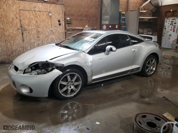 2008 Mitsubishi Eclipse GS with VIN 4A3AK64FX8E032921, listed as a Copart auction lot 81477594 with 103,833 mi miles and Salvage Title. Bid and sale history available at carsss.com. Image 1.