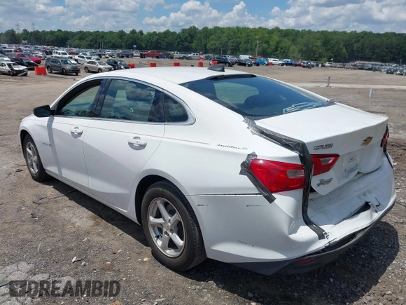 2016 Chevrolet Malibu LS z VIN 1G1ZB5ST1GF210886, wystawiony jako IAAI lot #42557333 z przebiegiem 46 829 mil mil oraz . Historia ofert i sprzedaży dostępna na DreamBid. Obrazek 6.