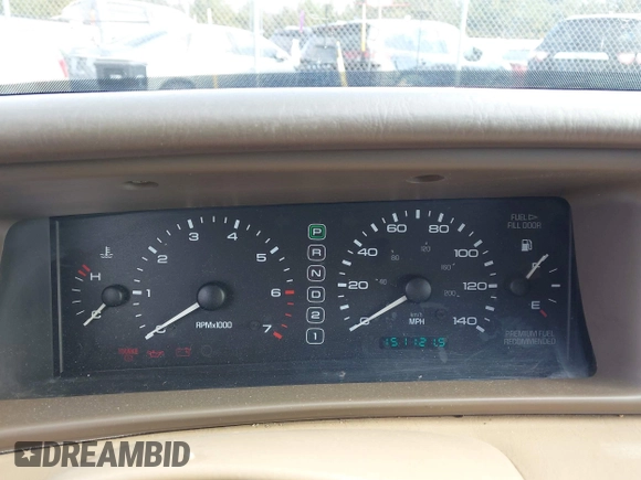 1997 Lincoln Mark VIII with VIN 1LNLM91V9VY637988, listed as a IAAI auction lot 41980611 with 151,121 mi miles and . Bid and sale history available at DreamBid. Image 7.