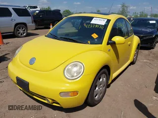 2002 Volkswagen Beetle GLS z VIN 3VWCK21CX2M450876, wystawiony jako IAAI lot #42278970 z przebiegiem 97 590 mil mil oraz . Historia ofert i sprzedaży dostępna na DreamBid. Obrazek 2.