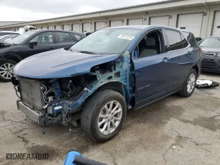2020 Chevrolet Equinox LT with VIN 3GNAXKEV4LL132791, listed as a Copart auction lot 50014315 with 73,924 mi miles and Salvage Title. Bid and sale history available at carsss.com. Image 1.